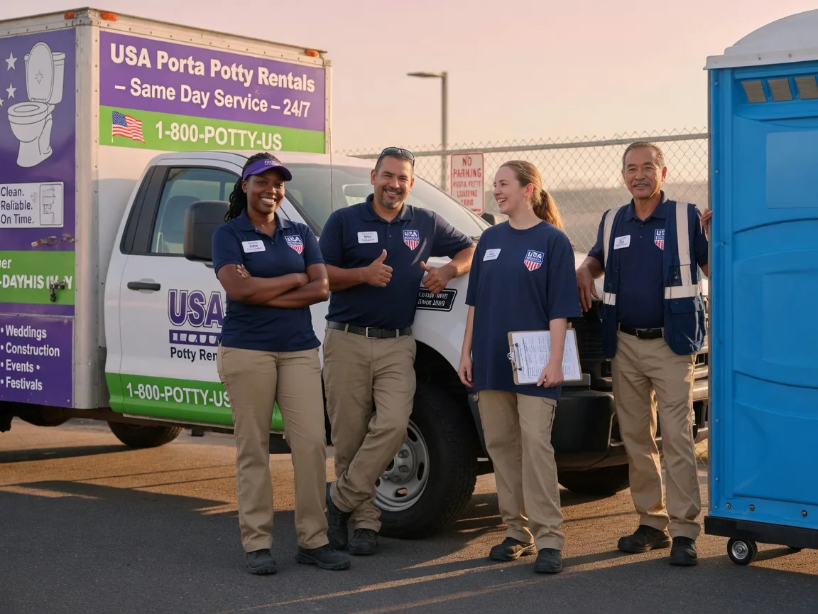 Porta Potty Rental company in Eau Claire, PA